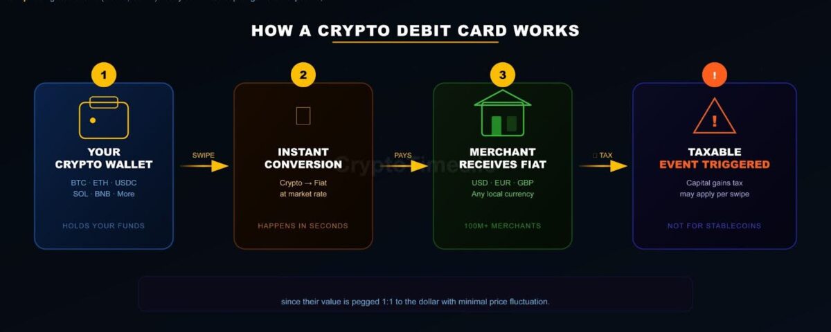 How A Crypto Debit Card Works