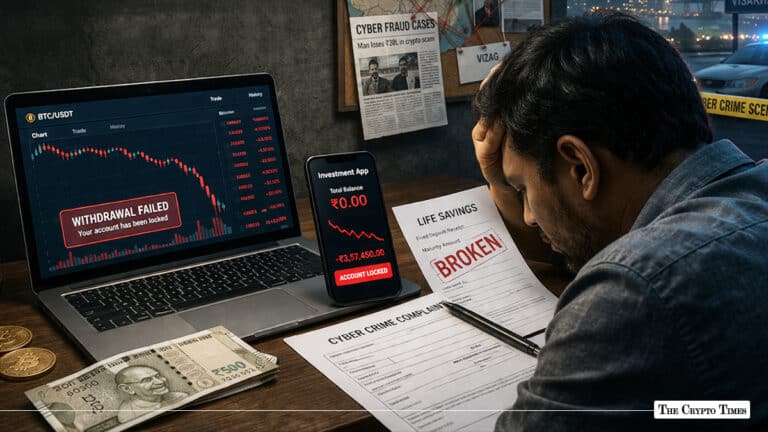 India Hit by ₹2.68 Cr Crypto Fraud as Deepfake, Trading Apps Trap Victims