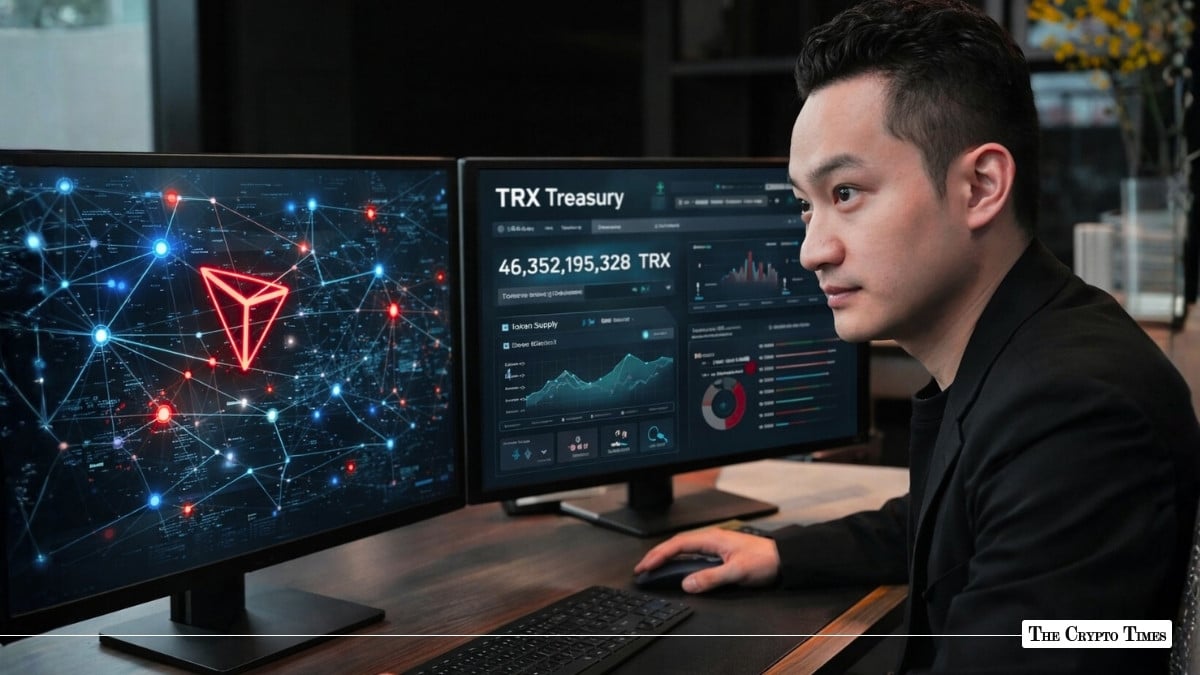 Justin Sun’s Dual Grip on Tron & TRX Treasury Raises Red Flags
