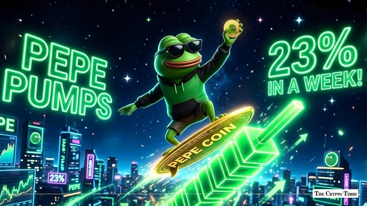 Pepe Coin Bounces Back 23% Weekly Gain, But Is the Frog Out of Danger