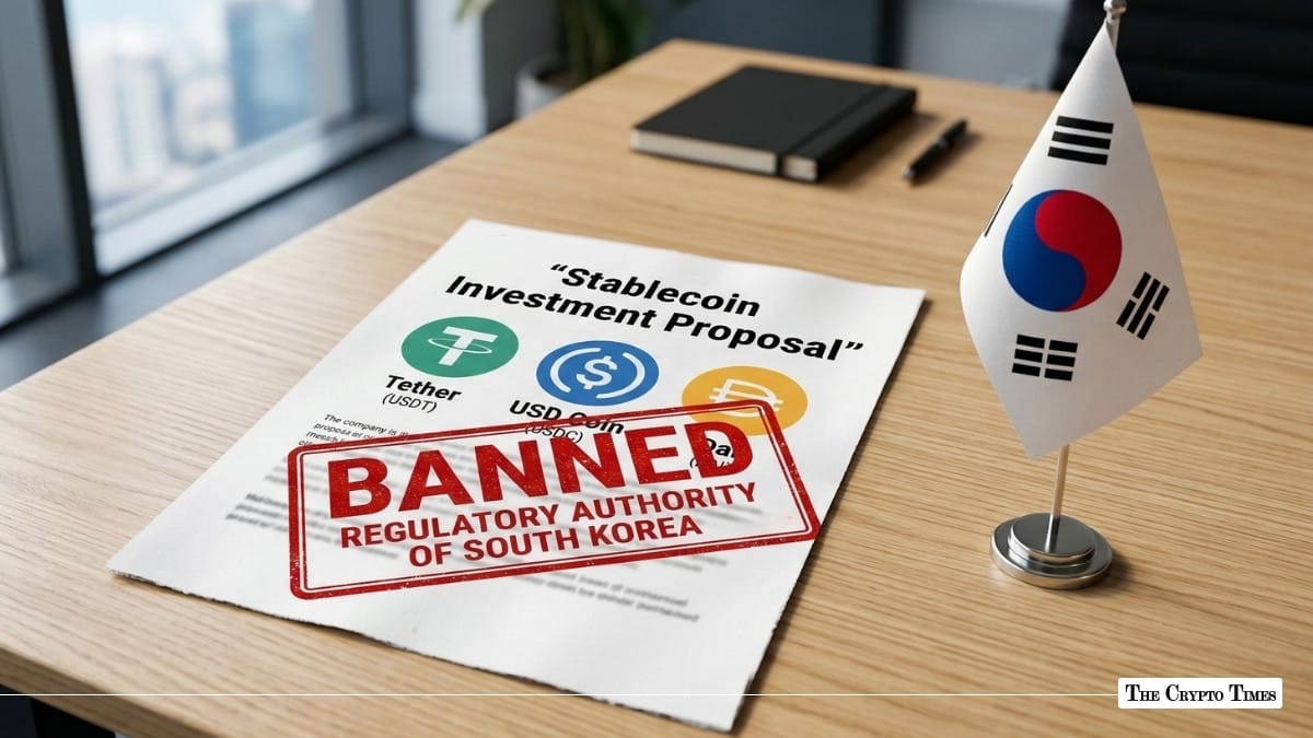 South Korea Excludes Stablecoins from Corporate Investment Scope