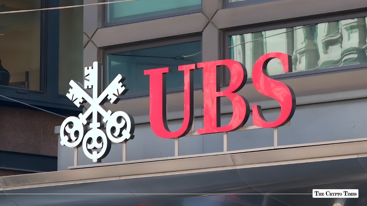UBS Moves Closer to Crypto Services With New U.S. Charter