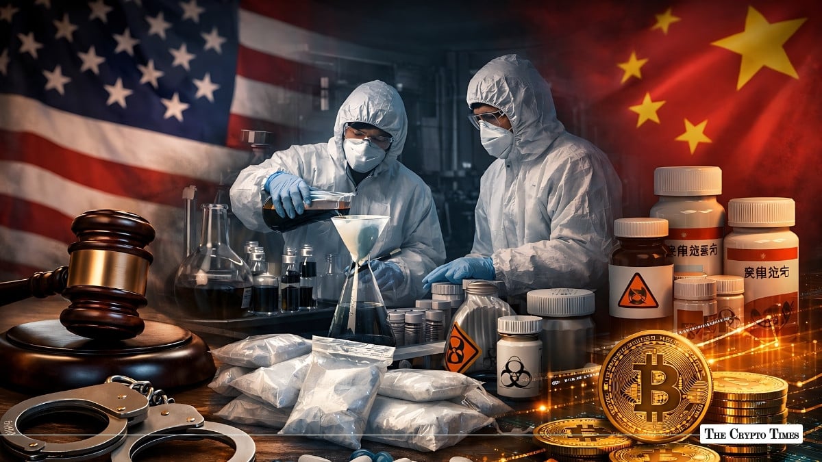US Indicts Chinese Pharma Firms Over Crypto Fentanyl Sales