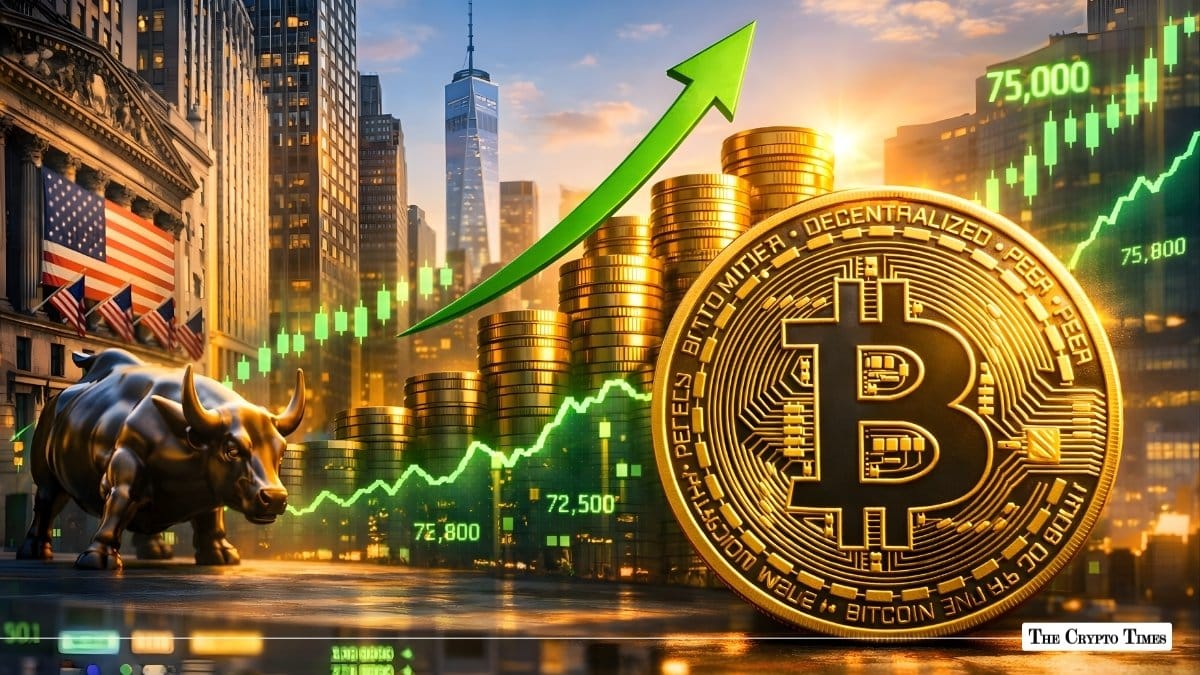 Will Bitcoin Break $75K As Wall Street Flows Return During U.S. Session