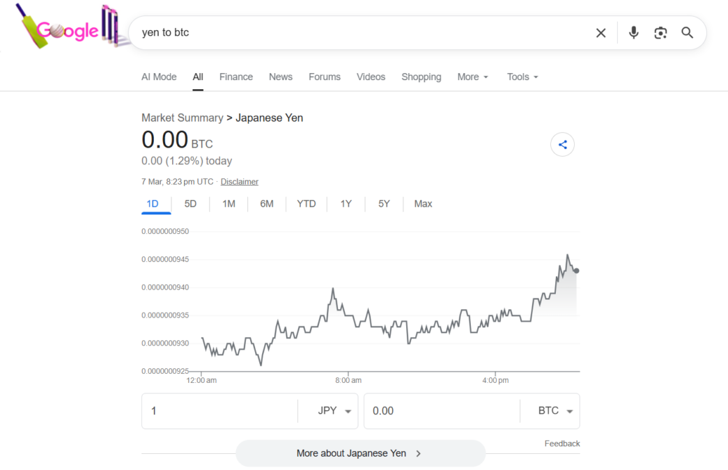 yen to btc