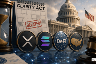 What CLARITY Act Delay Means for XRP, Solana, DeFi, and U.S. Crypto Innovation 