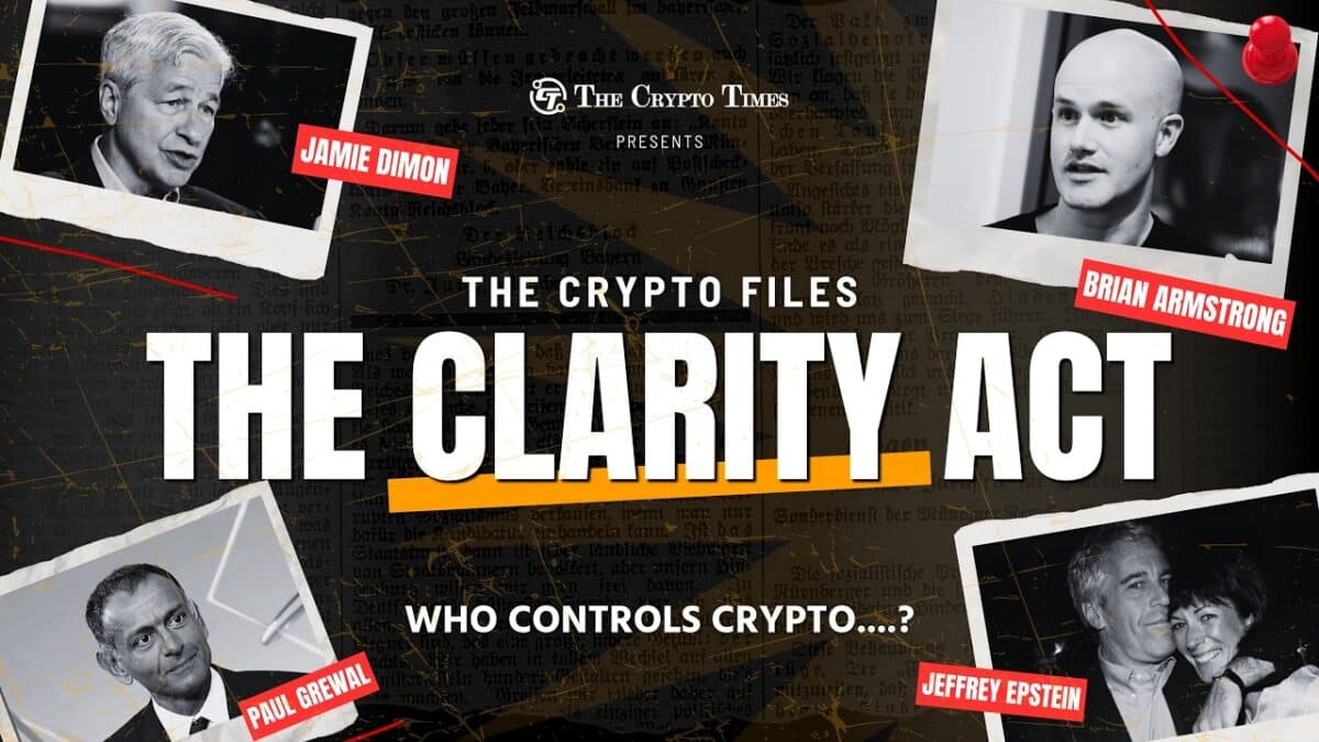 CLARITY Act Update Explained Coinbase, Epstein & The $500B Crypto War The Crypto Times