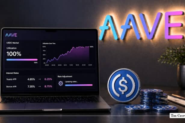 Circle Pushes Aave to Adjust USDC Rates After Utilization Hits 100% for 4 Days