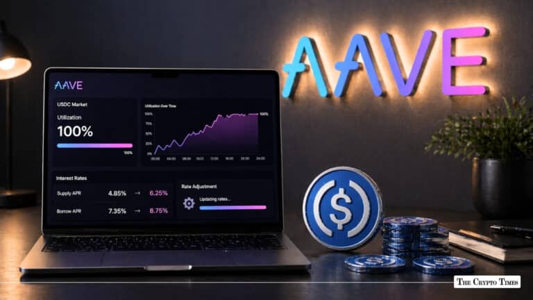 Circle Pushes Aave to Adjust USDC Rates After Utilization Hits 100% for 4 Days