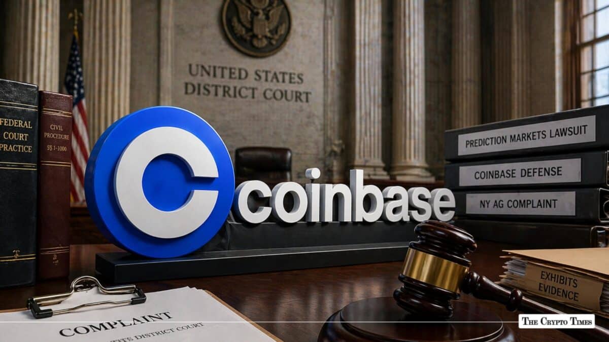 Coinbase Hits Back at NY AG, Shifts Prediction Markets Lawsuit to Federal Court