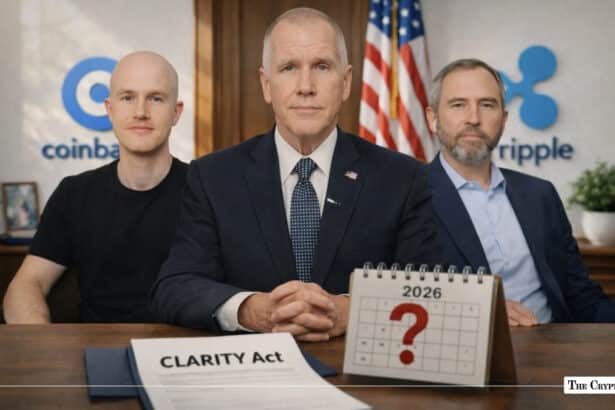 Coinbase, Ripple, and Tillis Are All Ready, But the CLARITY Act Doesn't Have a Date