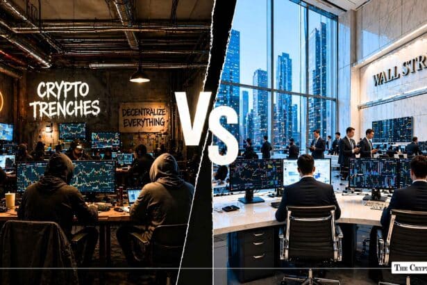 Crypto Trenches vs Wall Street Degen Chaos or Institutional Inertia
