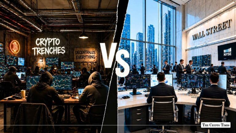 Crypto Trenches vs Wall Street Degen Chaos or Institutional Inertia