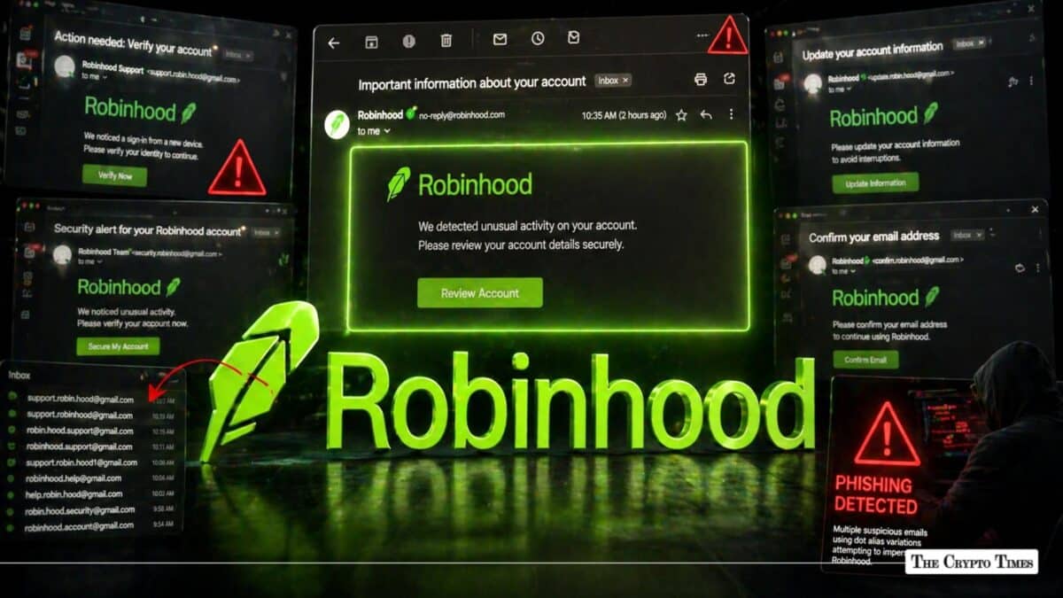How Hackers Hijacked Robinhood’s Legitimate Emails Using Gmail Dot Aliases