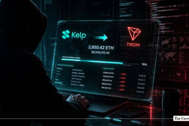 KelpDAO Hacker Routes Stolen Funds to Tron in Fresh Laundering Push