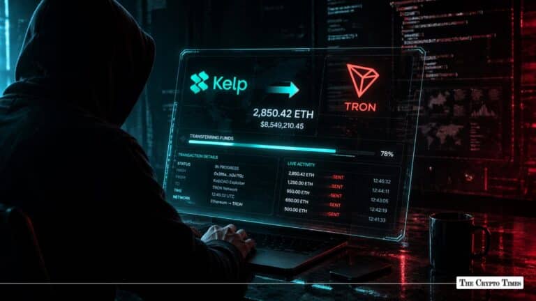 KelpDAO Hacker Routes Stolen Funds to Tron in Fresh Laundering Push