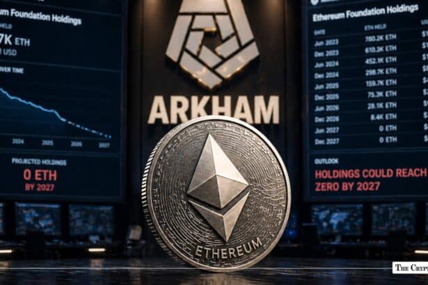 On-Chain Data Ethereum Foundation Holdings Could Reach Zero by 2027
