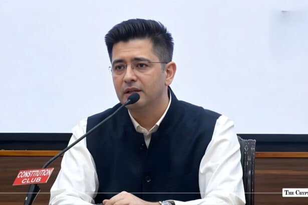 Pro Crypto MP Raghav Chadha Joins BJP