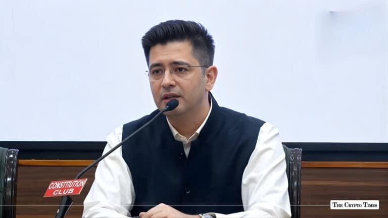 Pro Crypto MP Raghav Chadha Joins BJP