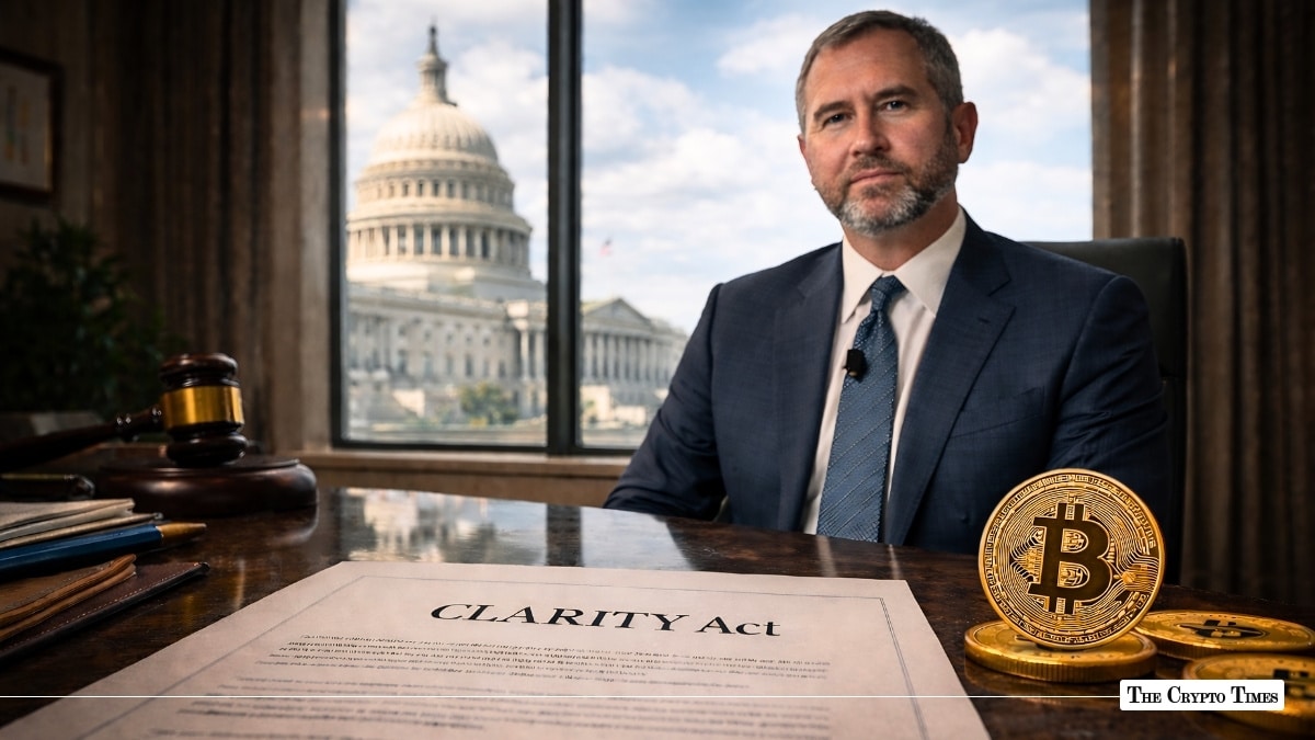 Ripple CEO Sees CLARITY Act Breakthrough as Window Opens After D.C. Meetings