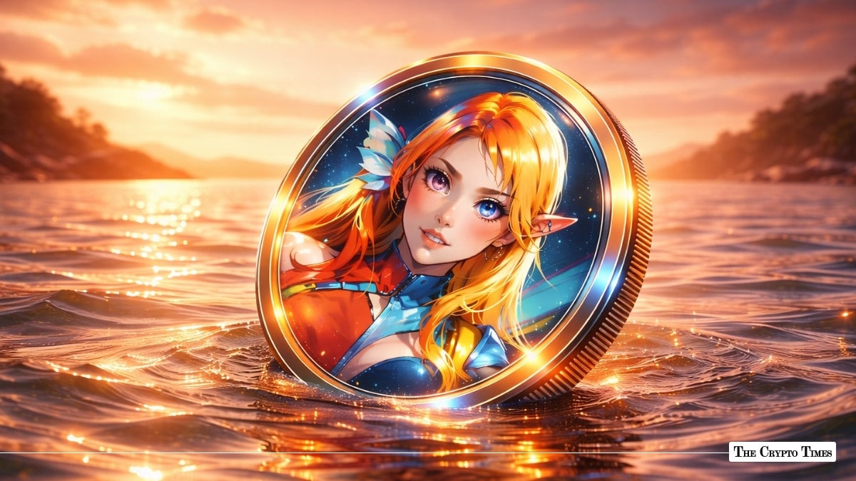 Siren Coin Feature Image, A log on siren coin with sunset kind of background.