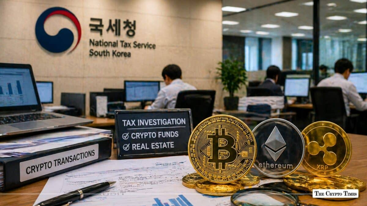 South Korea to Track Crypto in Property Deals as NTS Targets Tax Evasion