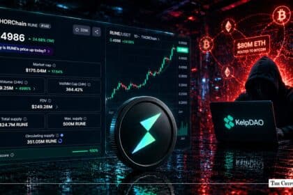 THORChain Volume Surges 18x as KelpDAO Hacker Routes $80M in ETH to Bitcoin