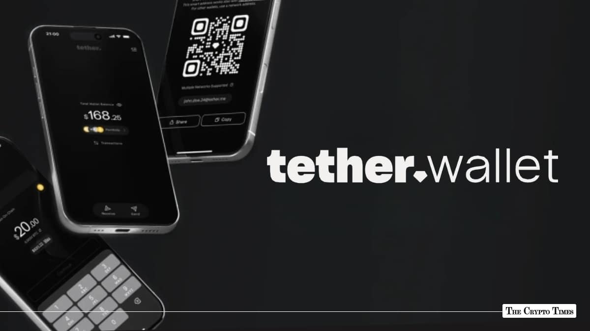 Tether Unveils tether.wallet, Targets Retail Users With Gas-Free Transfers