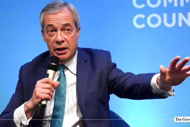 UK MP accuses Nigel Farage of Following Trump’s ‘Crypto Playbook’