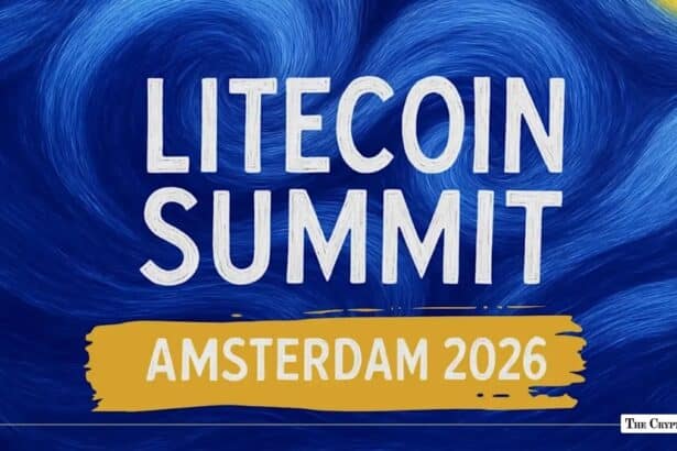 1 Month to Go Litecoin Summit 2026 Set to Kick Off Dutch Blockchain Week