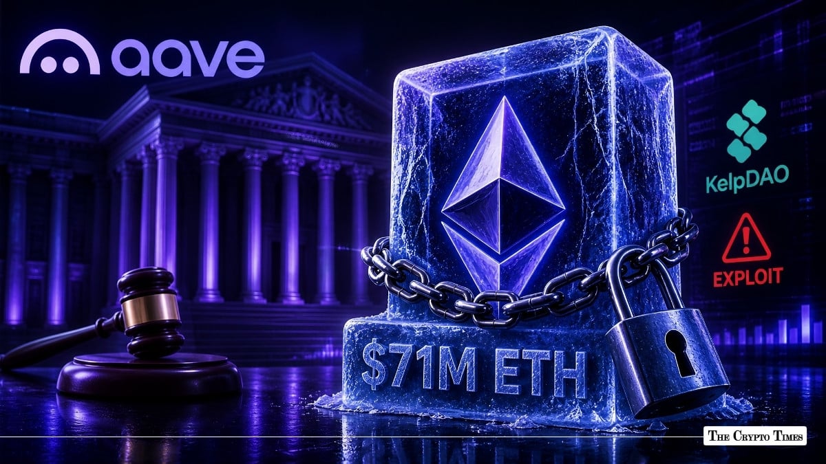 Aave Files Motion to Unfreeze $71M ETH Tied to KelpDAO Exploit