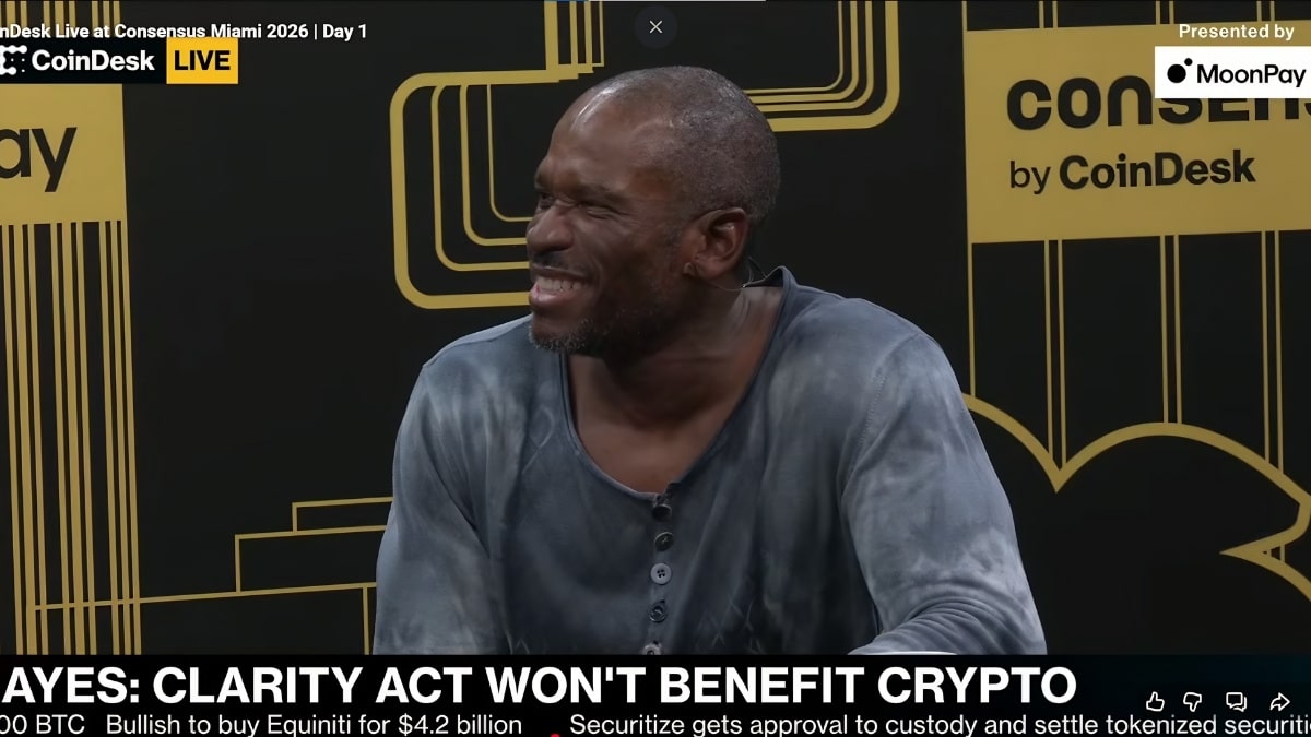 Arthur Hayes Says CLARITY Act Won’t Help Crypto