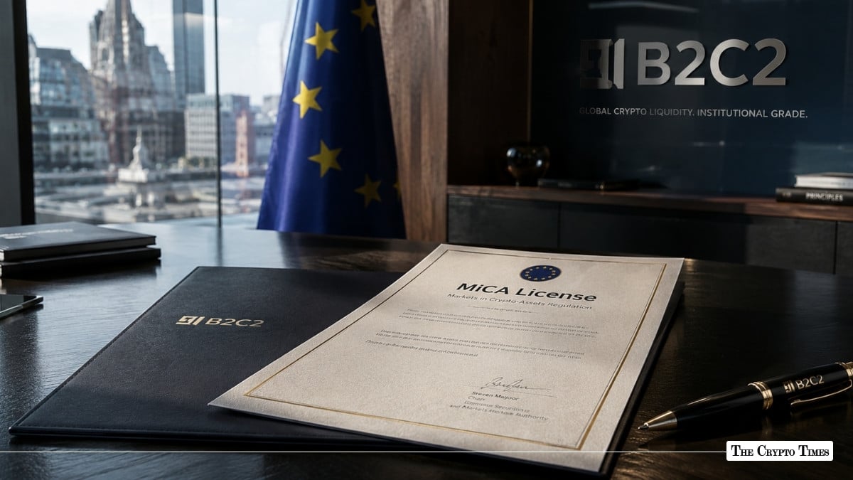 B2C2 Secures Landmark MiCA License for EU Crypto Expansion