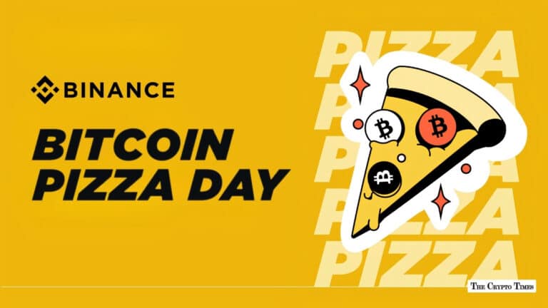 Bitcoin Pizza Day celebration campaign by Binance