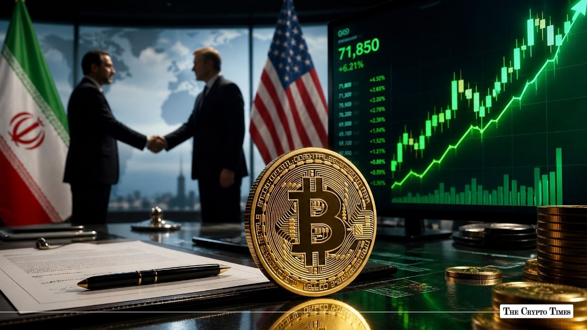 Bitcoin Surges Following Iran's Proposal to End War Against U.S