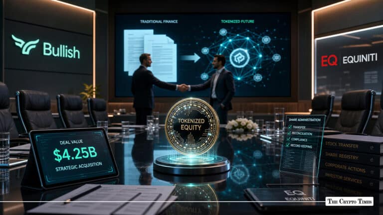 Bullish Targets Tokenized Finance With $4.25B Equiniti Deal