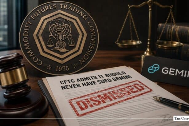 CFTC Admits It Should Never Have Sued Gemini, Moves to Vacate $5M Consent Order