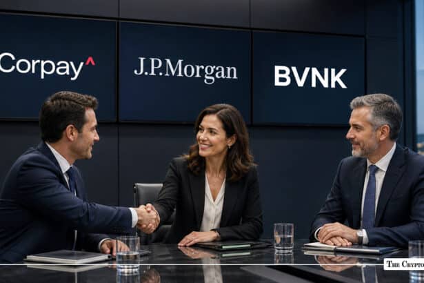 Corpay Taps JPMorgan and BVNK to Bring Stablecoin Settlement to Global Platform