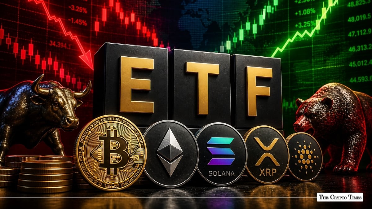 Crypto ETFs Turn Net Negative This Week For First Time in 3 Months