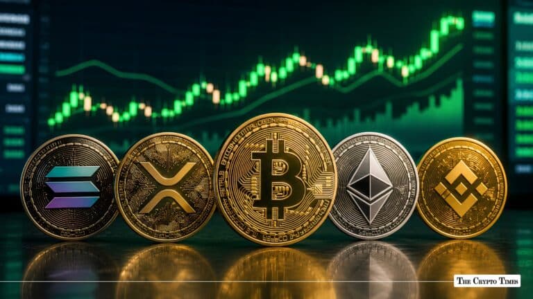 Crypto Market Today: BTC, ETH, SOL, XRP, BNB Flash Green After Sell-Off