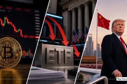 Crypto Market Today BTC Pinned Below $81K as ETF Outflows Return, Trump Flies to Beijing