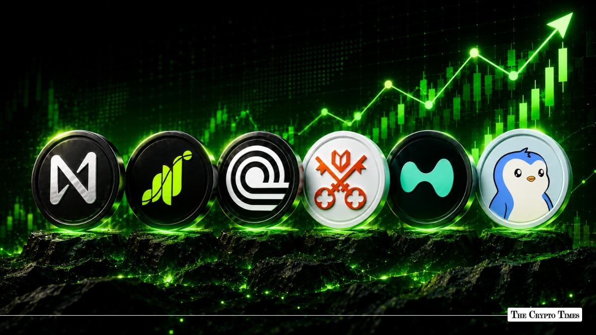 Crypto Market Today NEAR surges 31% as XRP ETFs post best day in weeks at $8.88M