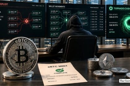 Echo Exploit Hacker Moves $821K Through Tornado After eBTC Mint