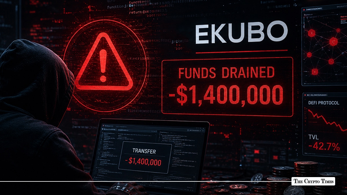 Ekubo Protocol Exploit Sees $1.4M Drained in 85 Transactions