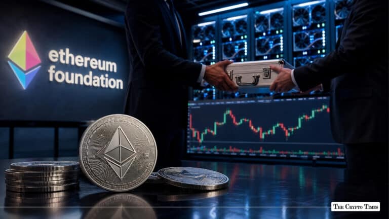 Ethereum Foundation Keeps Selling - 10K ETH Goes to Bitmine