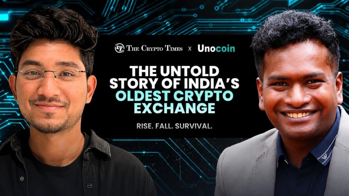 He Built India's First Bitcoin Exchange Before Anyone Knew What Crypto Was Sathvik, Unocoin