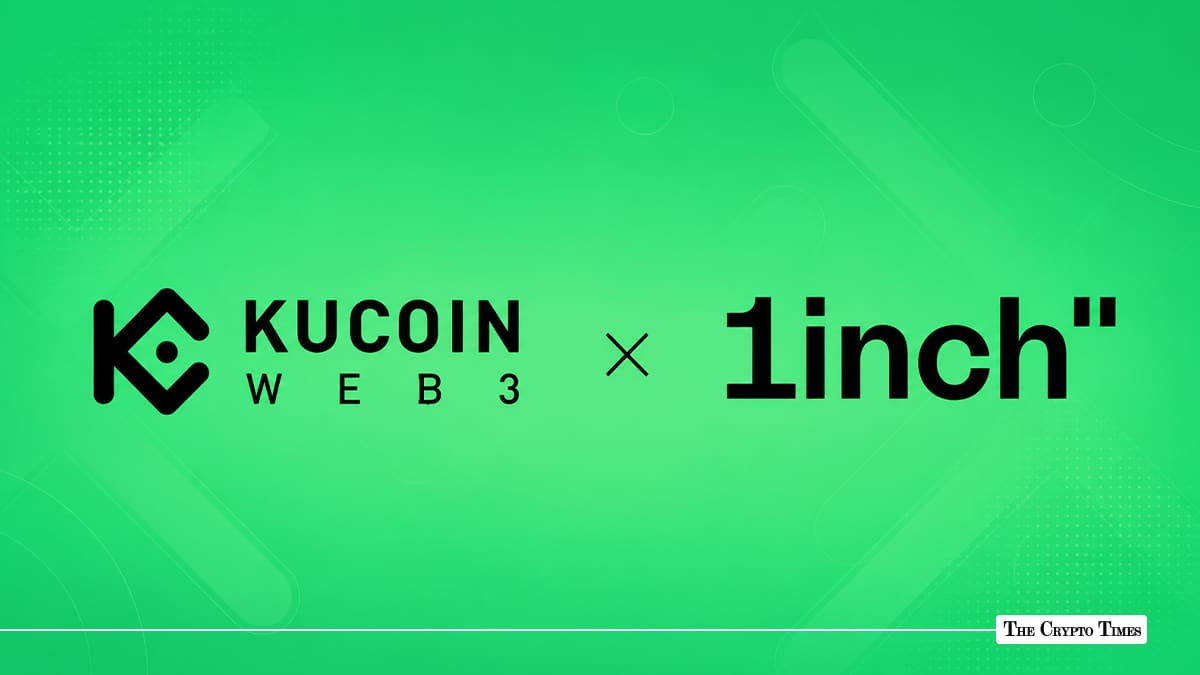 KuCoin Web3 Wallet Integrates With 1inch for Gasless and MEV-Protected Trades