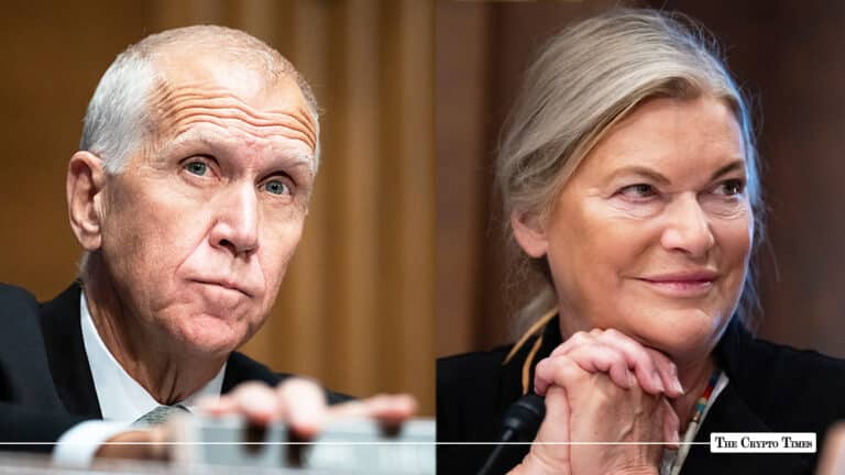 Lummis and Tillis Defend CLARITY Act Stablecoin Compromise as Banking Lobby Mounts Pushback