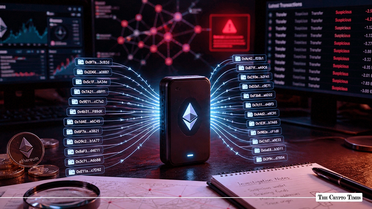 Mysterious Wallet Drains 326 ETH from Over 570 Ethereum Addresses