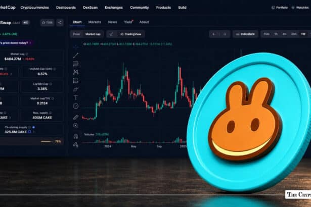 PancakeSwap (CAKE) Dips 8% in 7 Days Amid Market Consolidation